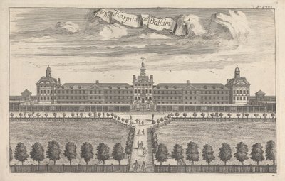 Het ziekenhuis genaamd Bedlam door Unknown artist