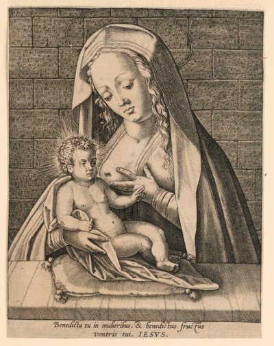 De Madonna en Kind door Unknown artist