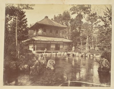 [Het Zilveren Paviljoen bij de Jion-ji Tempel]. door Unknown artist