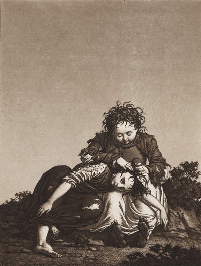 De Jonge Bedelaars door Unknown artist