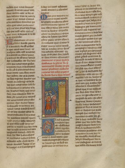 Twee ridders in gesprek in het kasteel van Tranen door Unknown artist