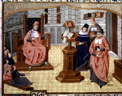 UNIVERSITEIT: Geneeskundeonderwijs aan studenten door Unknown artist