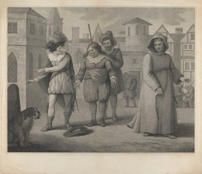 Onherkenbare prent door Unknown artist