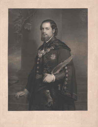 Van een Mr. lift staat circa 1850 door Unknown artist