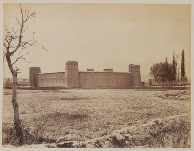 Een grensfort door Unknown photographer