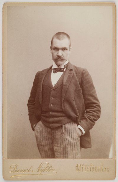 Akseli Gallen-Kallela door Unknown photographer