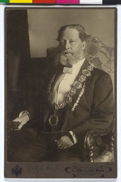 Charles Lueger door Unknown photographer