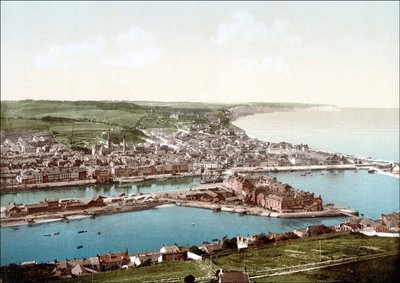 Fécamp en zijn kliffen - V. 1895. door Unknown photographer