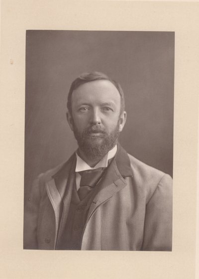 Henry Arthur Jones (1851-1929) Engels toneelschrijver door Unknown photographer