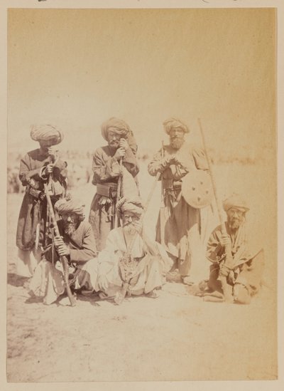 Pathan-stamleden door Unknown photographer