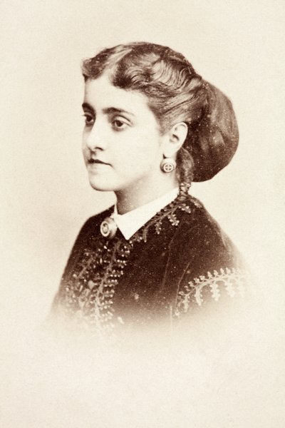 Portret van Adelina Patti door Unknown photographer