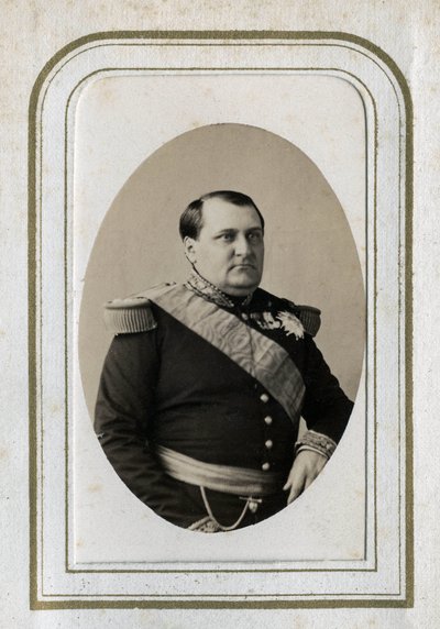 Portret van Napoleon Jerome (Napoleon-Jerome) Bonaparte (1822-1891) door Unknown photographer