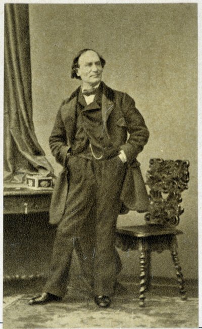 Portret van Robert Houdin in 1855 door Unknown photographer