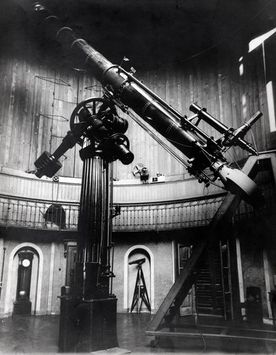 De Schmidt-telescoop door Giovanni Virginio Schiaparelli door Unknown photographer