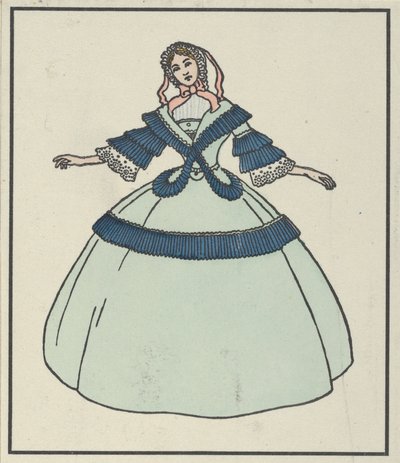Biedermeier mode, 1908 door Urban Janke