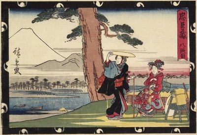 Act 8, begin 19e eeuw door Utagawa Hiroshige