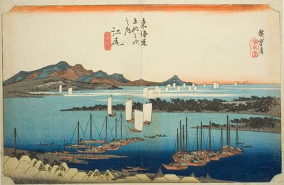 Ejiri: Ver Uitzicht op Miho (Ejiri, Miho enbo), uit de serie 