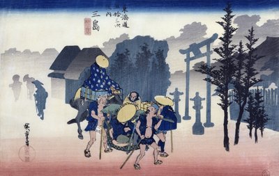 Ochtendmist bij Mishima, uit de serie 