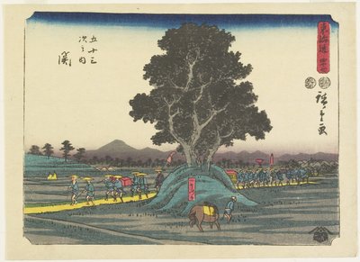 Nr.47 Sek, 1847-1852 door Utagawa Hiroshige