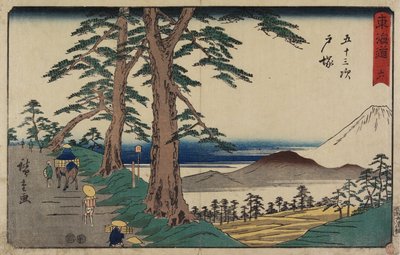 Nr.6 Totsuka door Utagawa Hiroshige