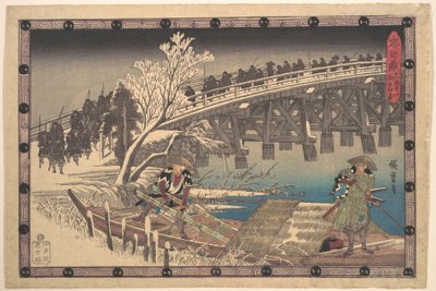  door Utagawa Hiroshige