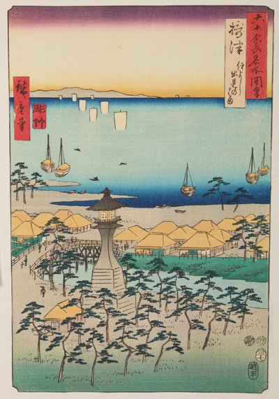  door Utagawa Hiroshige