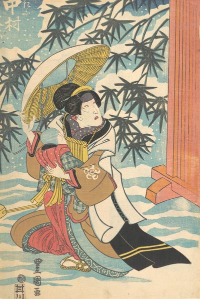 Print, 19e eeuw door Utagawa Kunisada