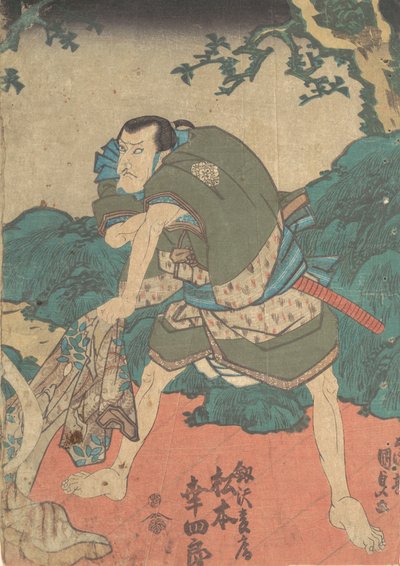 Prent, 19e eeuw door Utagawa Kunisada