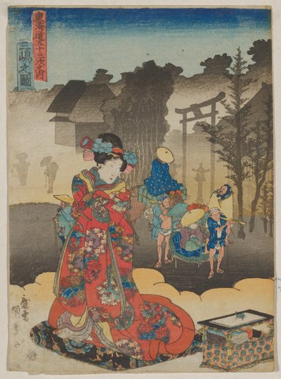  door Utagawa Kunisada