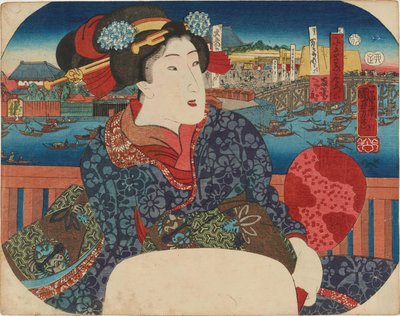  door Utagawa Kuniyoshi