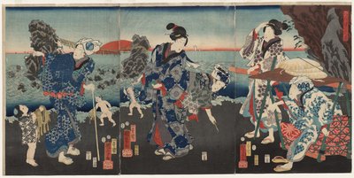 Zonsopgang bij Futami Bay door Utagawa Kuniyoshi
