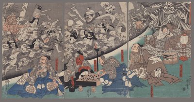  door Utagawa Kuniyoshi