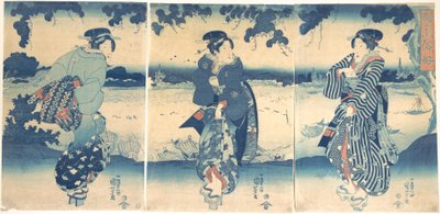  door Utagawa Kuniyoshi