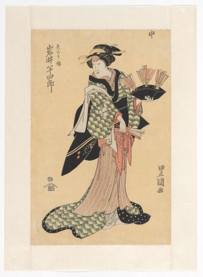 Oiwa met pijlen door Utagawa Toyokuni (I)