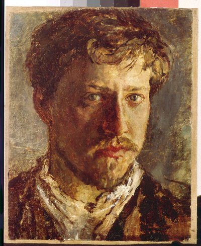 Zelfportret door Valentin Aleksandrovich Serov