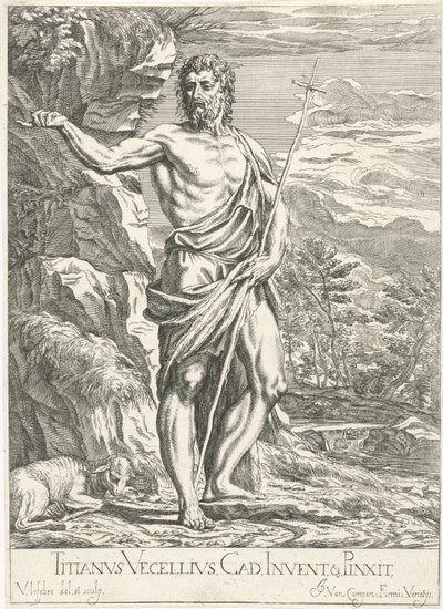 Johannes de Doper door Valentin Lefebvre