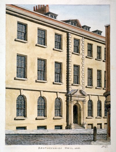 Apothekershal, City of London door Valentine Davis