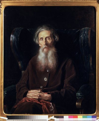 Portret van de schrijver en lexicograaf Vladimir Dahl door Vasili Grigorevich Perov