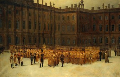 Decembristenopstand (1825) door Vasili Nikolayevich Maxutov