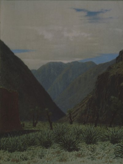 De Barskaun Bergpas door Vasili Vasilievich Vereshchagin