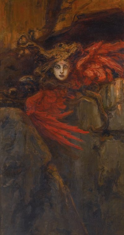 Medusa, 1903 door Vasilii Kotarbinsky