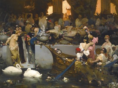 Romeinse orgie door Vasilii Kotarbinsky