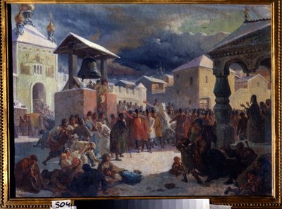 Het veche in de republiek Novgorod door Vasily Grigorievich Khudyakov