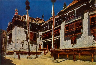 Hemis Klooster in Ladakh, 1875, 1965 door Vasily Vereshchagin