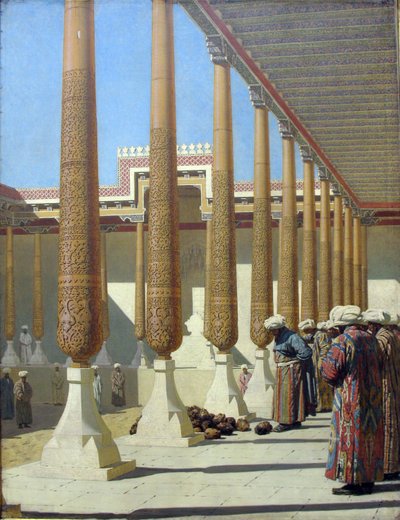 Presentatie van de trofeeën door Vasily Vereshchagin