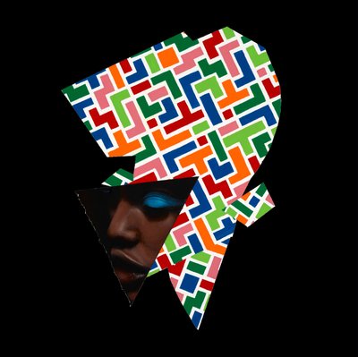 Complexiteiten van Kleur, 2018 (acryl op houtpaneel) door Vaskeen Vaskeen
