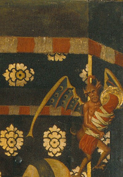 De geboorte van Sint Stefanus (detail) door Vergós Family