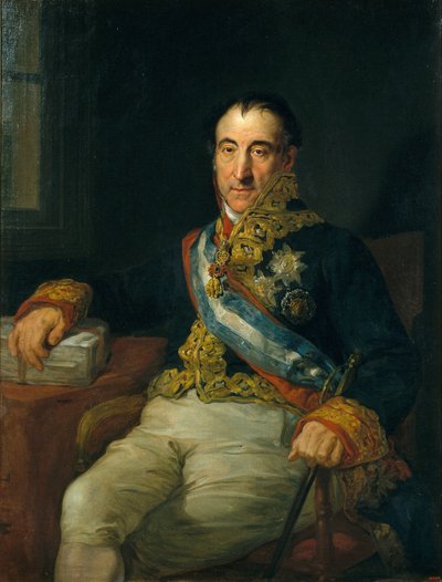 Portret van de Markies van Labrador, Spaanse Ambassadeur bij het Congres van Wenen van 1815 door Vicent López Portaña