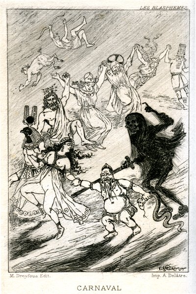 Carnaval door Victor Armand Poirson