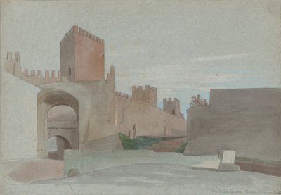 Porta San Lorenzo, Rome door Victor François Eloi Biennourry